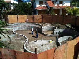 Piscina de concreto são extremamente resistentes e duráveis